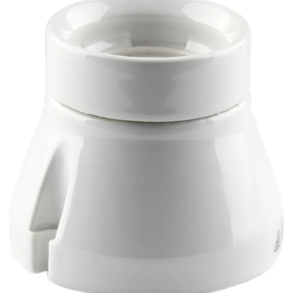 Ifö Electric loftfatning, Ø6,5 cm, hvid