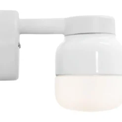Ifö Electric Ohm væglampe, hvid/opal