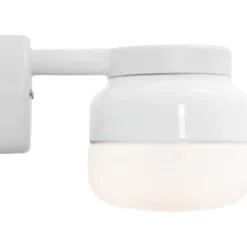 Ifö Electric Ohm væglampe, hvid/opal
