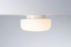 Ifö Electric Solenne loft-/væglampe, hvid, Ø32 cm
