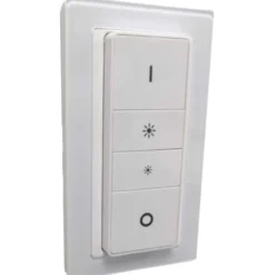 Indsats til Philips Hue dimmer med LK Pure design ramme, hvid