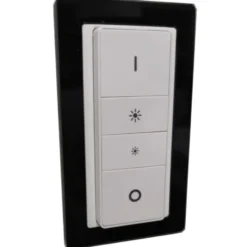 Indsats til Philips Hue dimmer med LK Pure design ramme, hvid