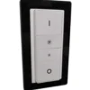 Indsats til Philips Hue dimmer med LK Pure design ramme, sort