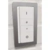 Indsats til Philips Hue dimmer med LK Pure design ramme, stål