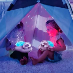 Ingenuity Slumber Buddies dovendyr bamselampe