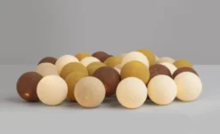 Iris Lights Biscotti lyskæde, 35 kugler