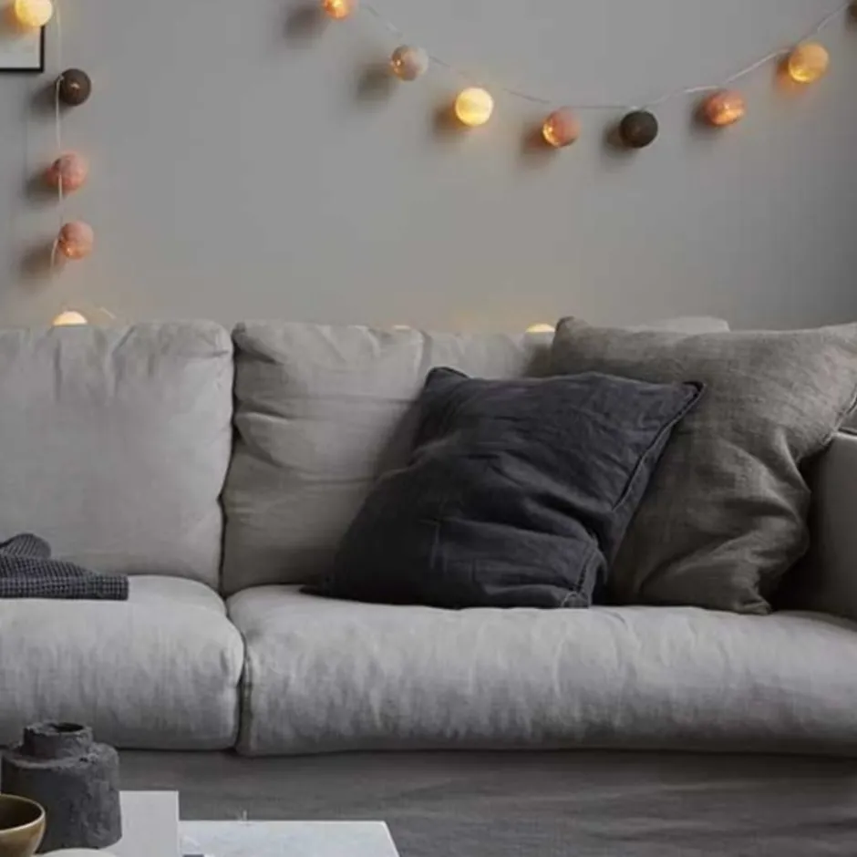 Iris Lights Blush lyskæde, 35 kugler