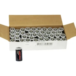 Japcell CR123 batterier, 40 stk.