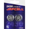 Japcell CR2430 batterier, 2 stk.