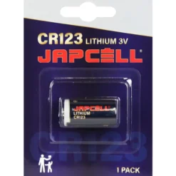 Japcell CR123 batteri, 1 stk.