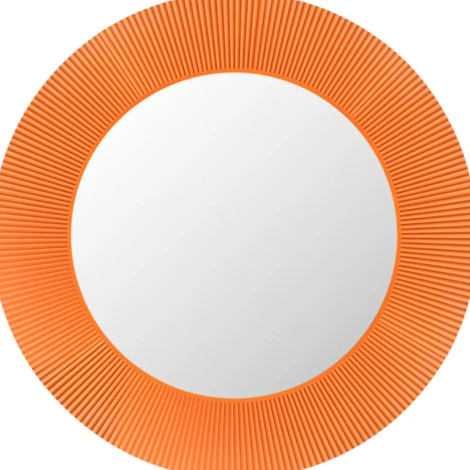 Kartell Laufen All Saints spejl med lys, orange