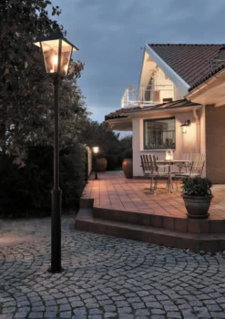 Konstsmide Benu parklampe, sort