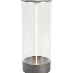 Konstsmide Edison udendørs genopladelig bordlampe, 32 cm