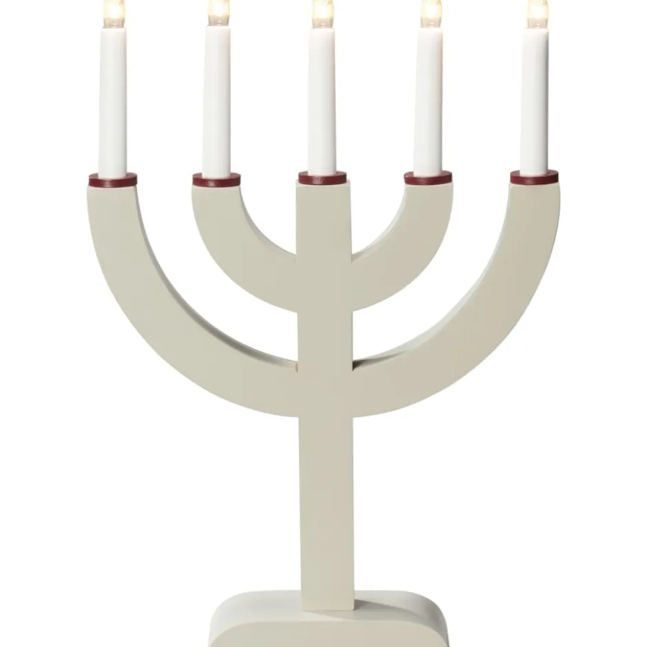 Konstsmide julelysestage, beige