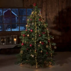 Konstsmide juletræskæde, 180 ravfarvede lys, 1,8 meter