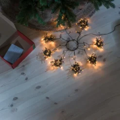 Konstsmide juletræskæde, 240 ravfarvede lys, 2,4 meter
