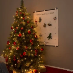 Konstsmide juletræskæde, 240 ravfarvede lys, 2,4 meter