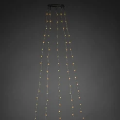 Konstsmide juletræskæde, 300 ravfarvede lys, 3 meter