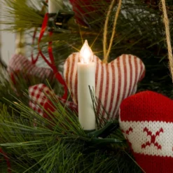 Konstsmide juletræslys, 10 stk, 8 cm, startsæt