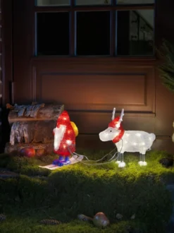 Konstsmide nisse med rensdyr