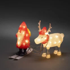 Konstsmide nisse med rensdyr