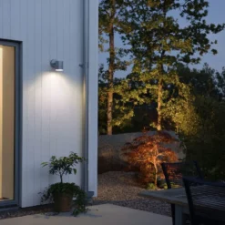 Konstsmide Ull udendørs væglampe, ned