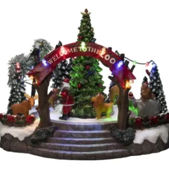 Konstsmide zoologisk have julelandsby