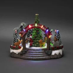 Konstsmide zoologisk have julelandsby