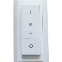 LAB3D indsats til Philips Hue V1 dimmer med LK Opus 66 ramme, hvid