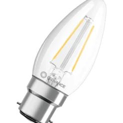 Ledvance B22D kertepære, 2700K, 2,5W