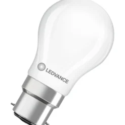 Ledvance B22D kronepære, 2700K, 3,4W