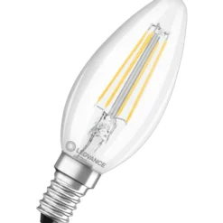 Ledvance Classic E14 kertepære, 2700K, 3,4W
