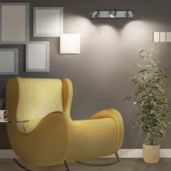 Ledvance Decor Jupitor spotlampe, sølv