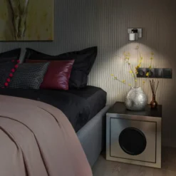 Ledvance Decor Jupitor væglampe, sølv