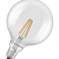 Ledvance E27 globepære, 2700K, 5,9W