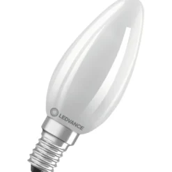 Ledvance E14 kertepære, 2700K, 2,2W