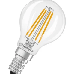 Ledvance E14 kronepære, 2700K, 3,8W