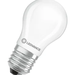 Ledvance E27 kronepære, 2700K, 1,8W