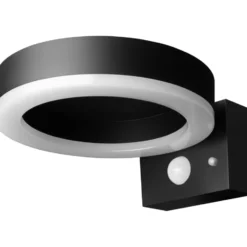 Ledvance Endura Style solcelle væglampe med sensor, sort