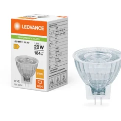 Ledvance MR11 GU4 pære, 2700K, 1,8W