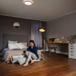 Ledvance Orbis Click plafond med fjernbetjening, 2700-6500K, Ø31 cm