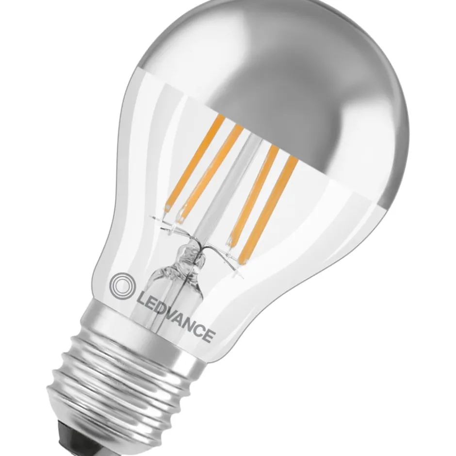 Ledvance Parathom E27 standardpære med topforsejling, 2700K, 6,5W