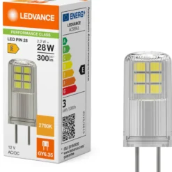 Ledvance Parathom GY6,35 stiftpære, 2700K, 2,6W
