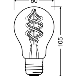Ledvance Smart+ Wifi E27 standardpære, 2700K, 4,5W