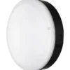 Ledvance Surface Bulkhead udendørs væglampe, sort, 4000K, Ø25 cm