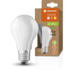 Ledvance Ultra Efficient E27 standardpære, 2700K, 5,7W