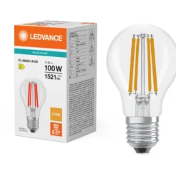 Ledvance Value E27 standardpære, 2700K, 11W