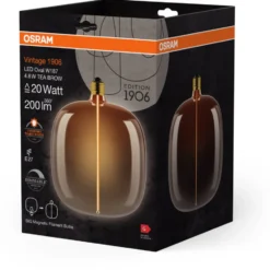 Ledvance Vintage 1906 Big Elipse Oval E27 globepære, 1800K, 4,8W
