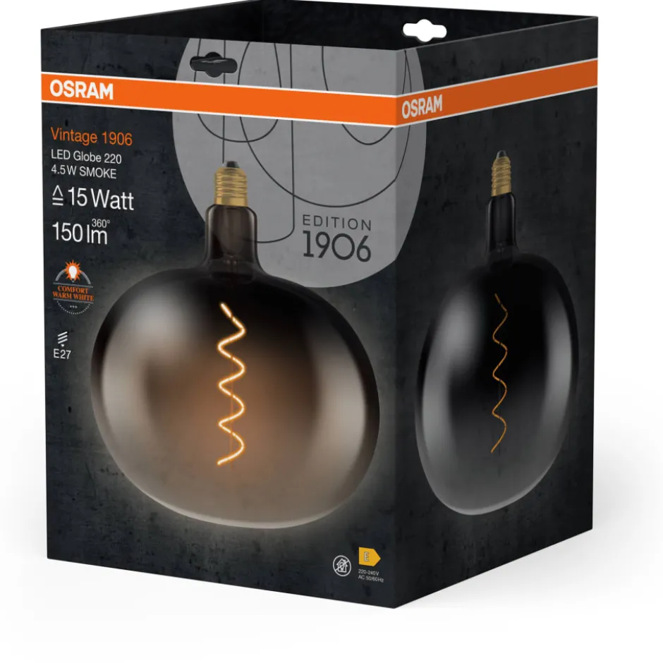 Ledvance Vintage 1906 Big Globe E27 globepære, 1800K, 4,5W