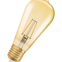 Ledvance Vintage 1906 E27 edisonpære, 2400K, 2,5W